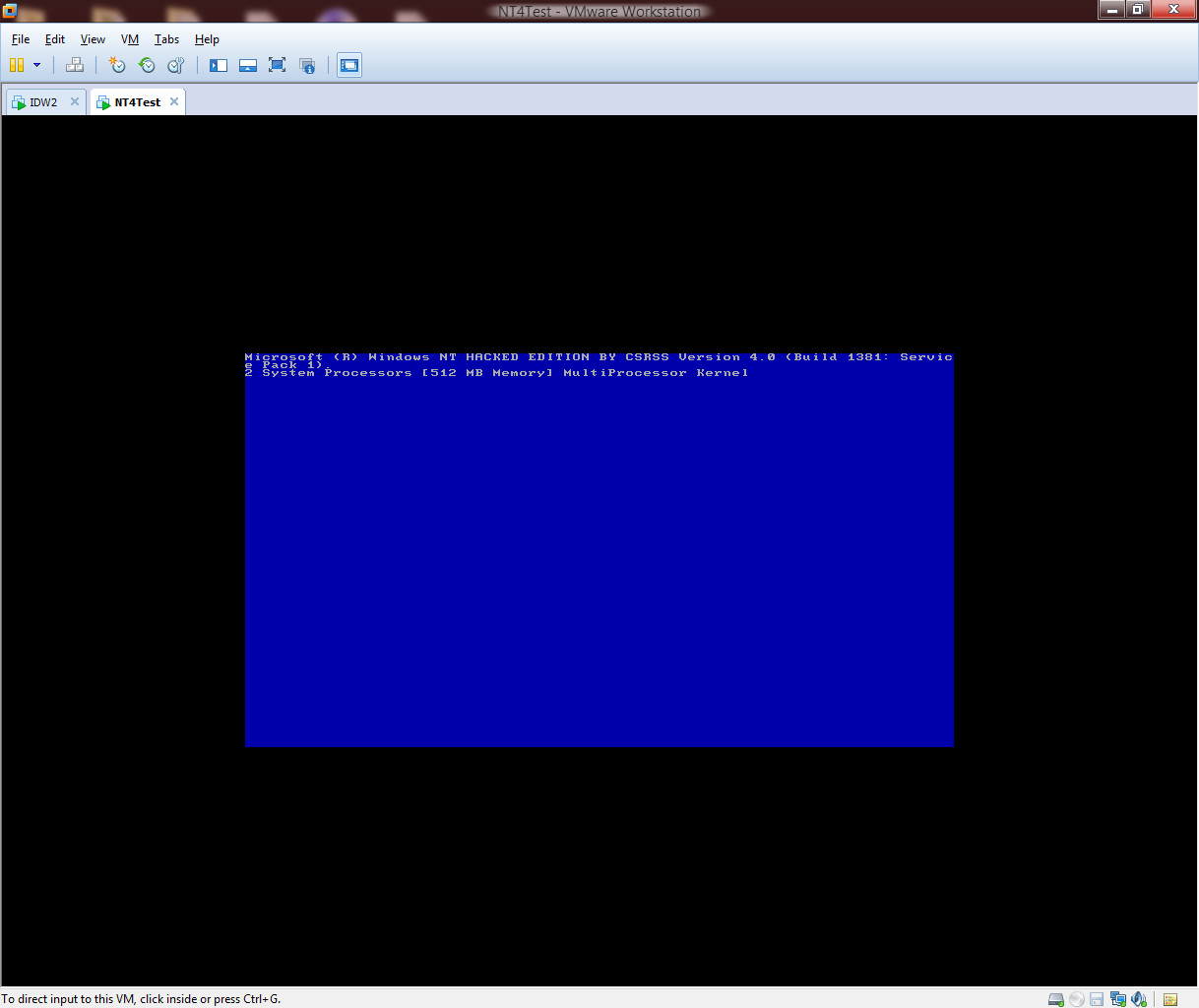 windows nt4 source code