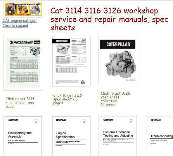 3126 cat service manual